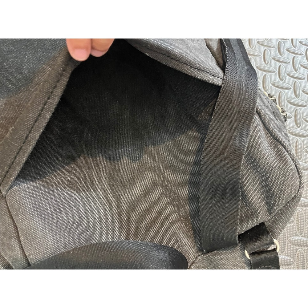 QWSTION Backpack Unisex O/S Black Canvas Convertible Tote Bag Zurich Design - Picture 9 of 11